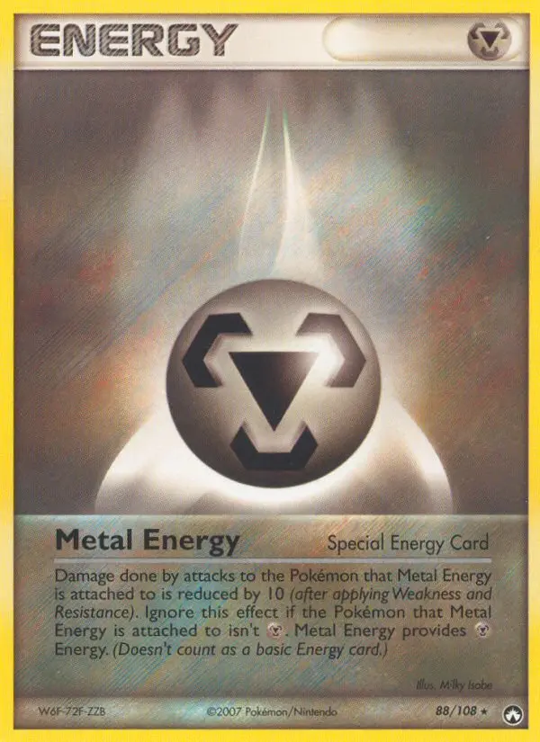 Metal Energy, Pokémon card