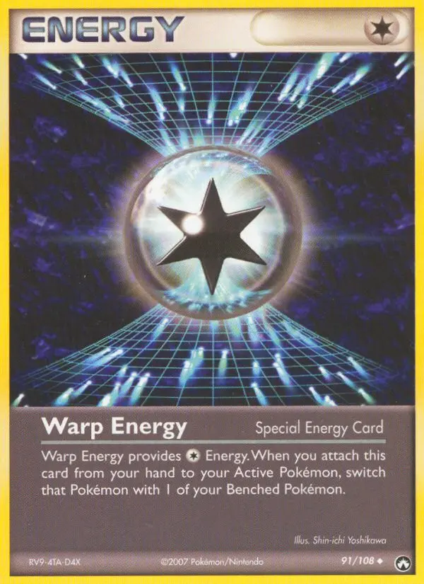 Warp Energy, Pokémon card