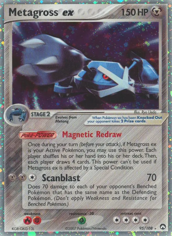 Metagross ex, Pokémon card