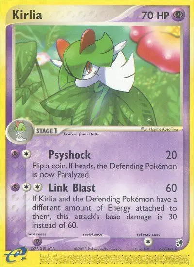 Kirlia, Pokémon card