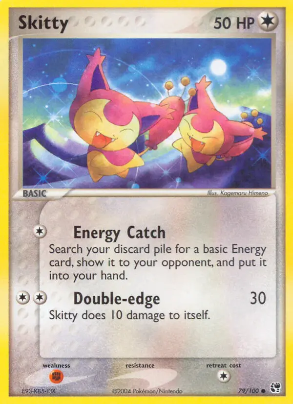 Skitty, Pokémon card