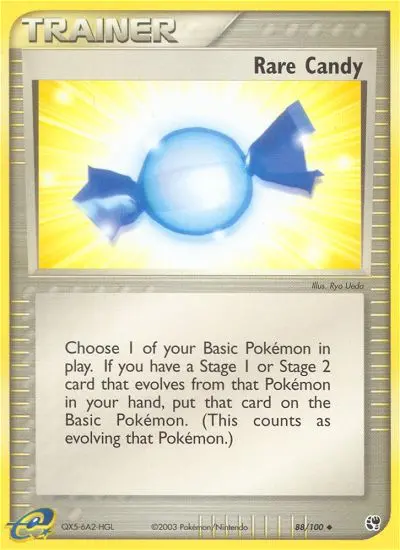 Rare Candy, Pokémon card
