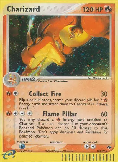 Charizard, Pokémon card