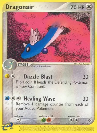 Dragonair, Pokémon card