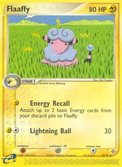 Flaaffy, Pokémon card