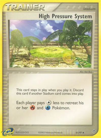 High Pressure System, Pokémon card