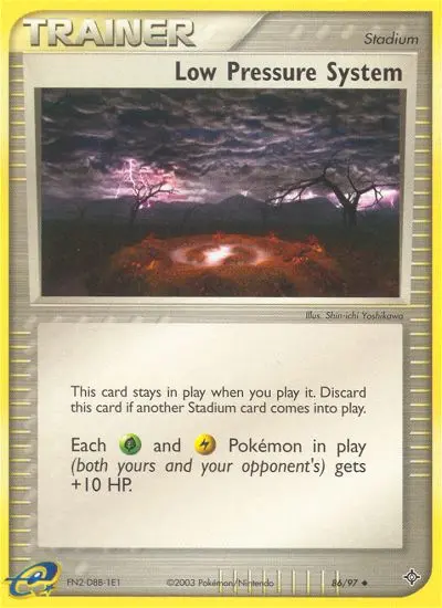 Low Pressure System, Pokémon card