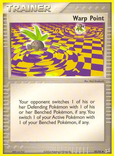 Warp Point, Pokémon card