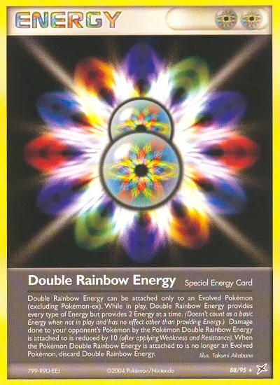 Double Rainbow Energy, Pokémon card