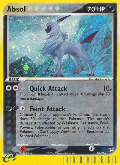 Absol, Pokémon card
