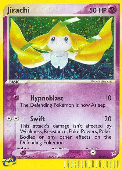 Jirachi, Pokémon card