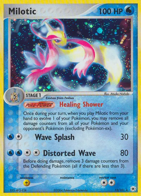 Milotic, Pokémon card