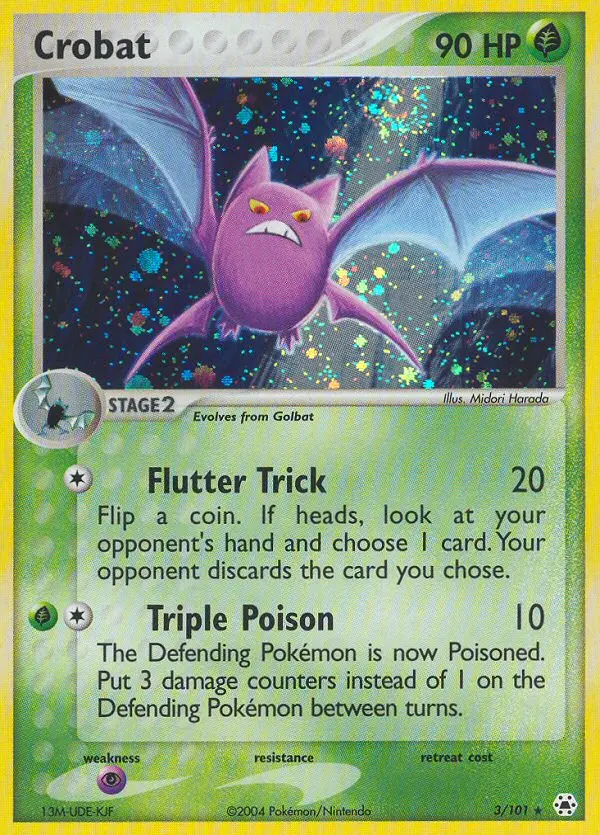 Crobat, Pokémon card