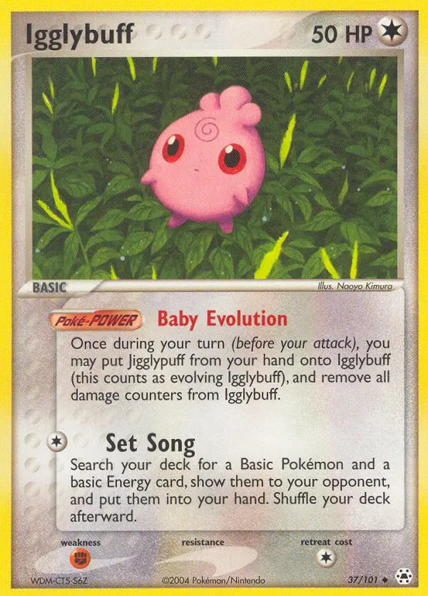 Igglybuff, Pokémon card