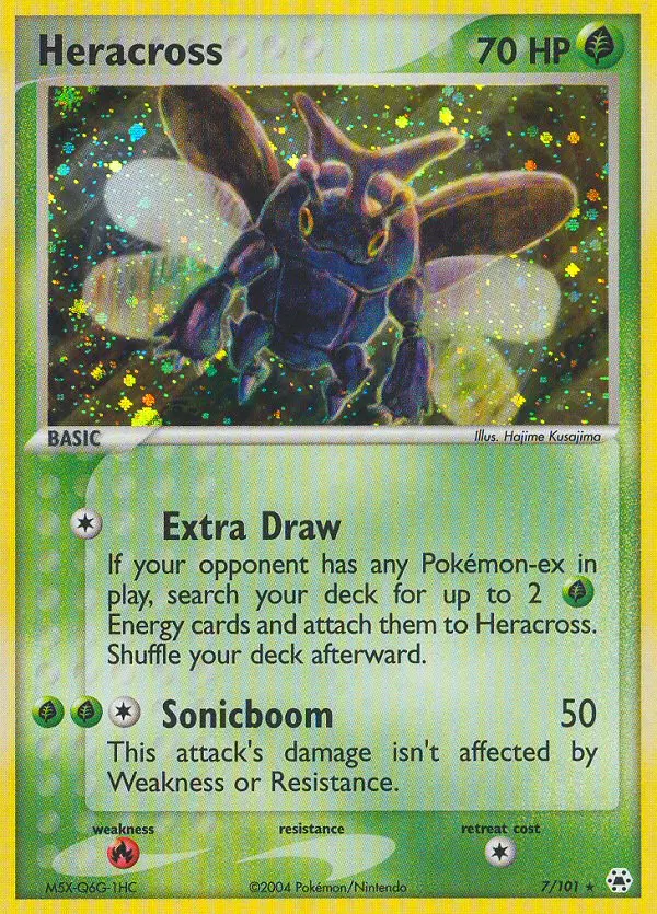 Heracross, Pokémon card
