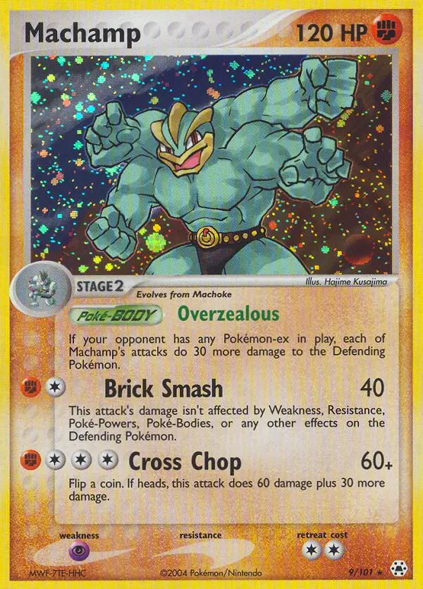 Machamp, Pokémon card