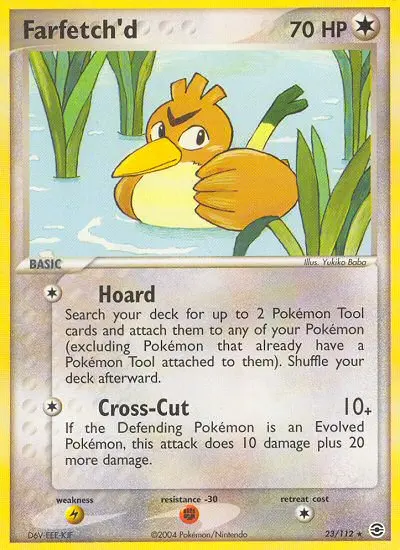 Farfetch'd, Pokémon card