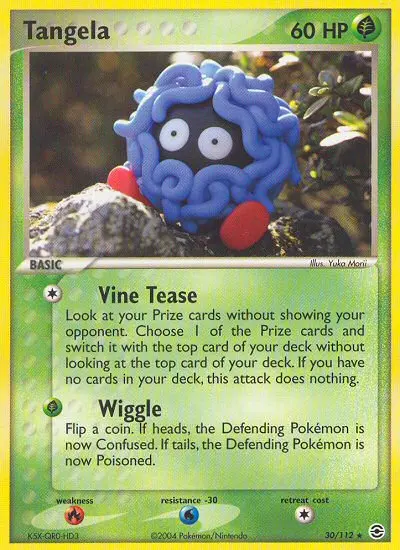 Tangela, Pokémon card