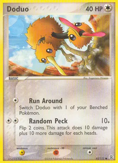 Doduo, Pokémon card