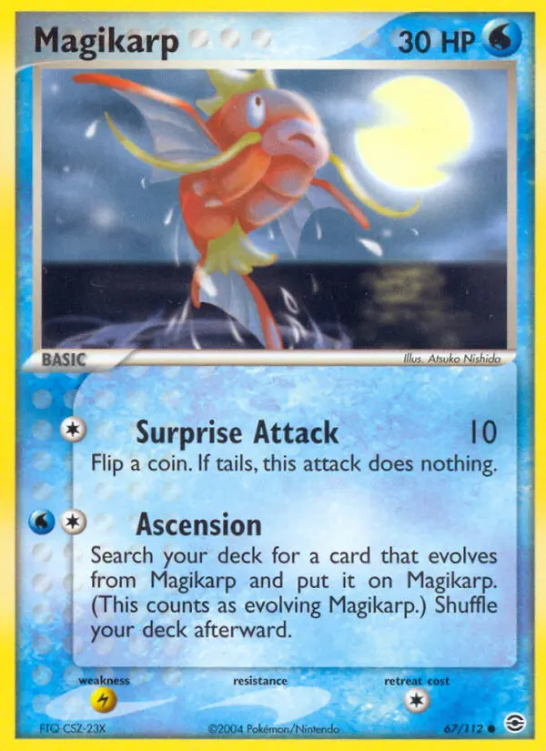 Magikarp, Pokémon card