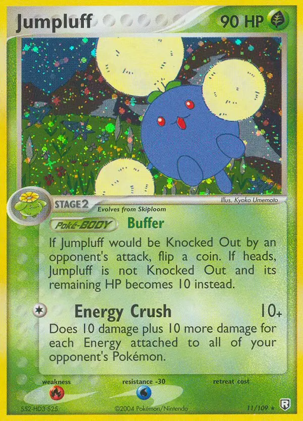 Jumpluff, Pokémon card