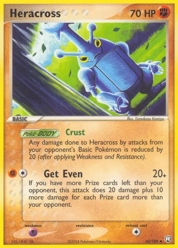 Heracross, Pokémon card
