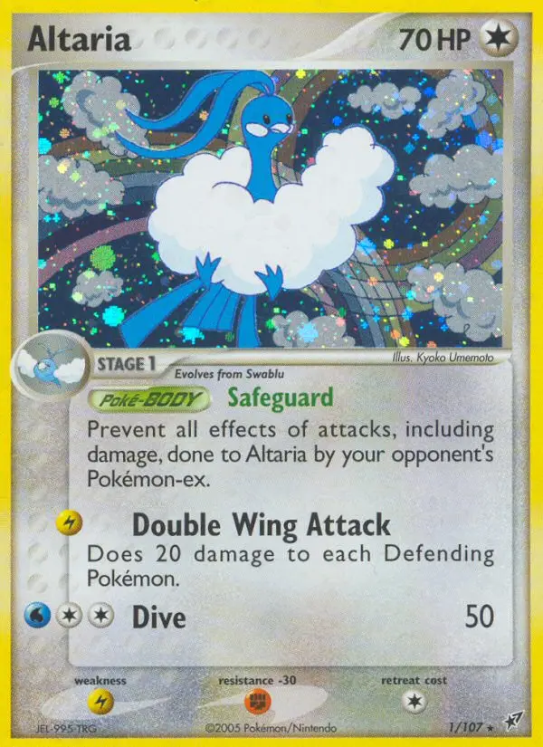 Altaria, Pokémon card