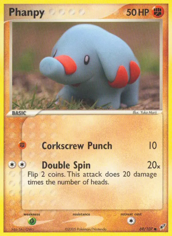Phanpy, Pokémon card