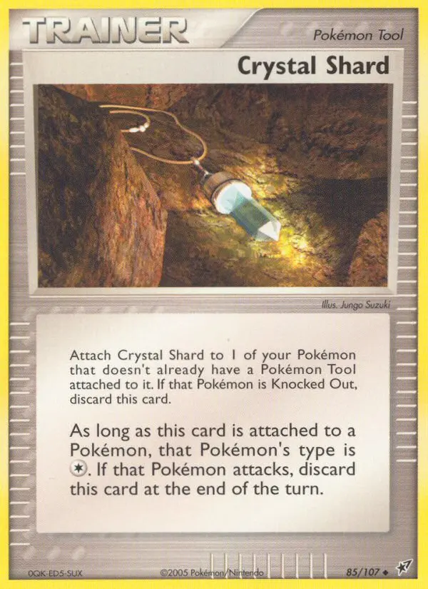 Crystal Shard, Pokémon card