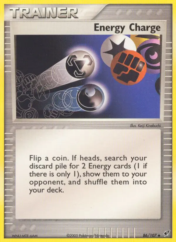 Energy Charge, Pokémon card