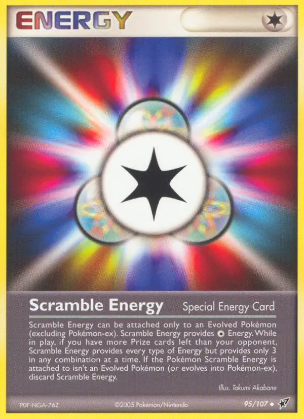 Scramble Energy, Pokémon card