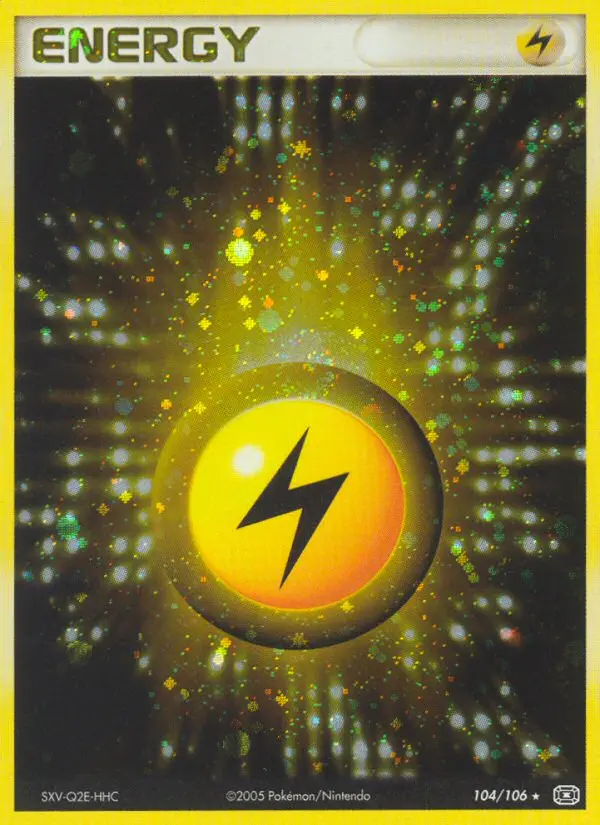 Lightning Energy, Pokémon card