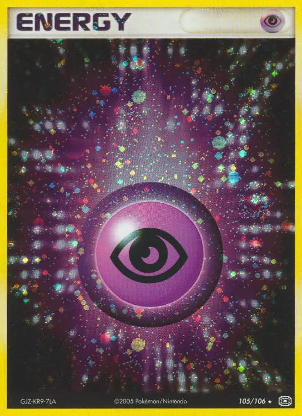 Psychic Energy, Pokémon card