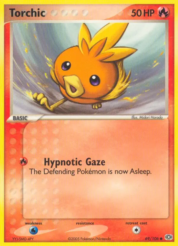 Torchic, Pokémon card