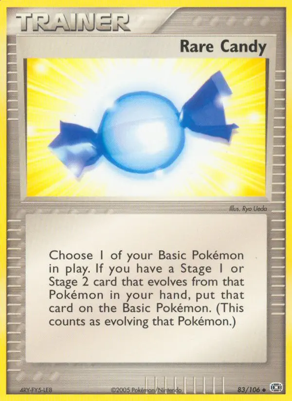 Rare Candy, Pokémon card