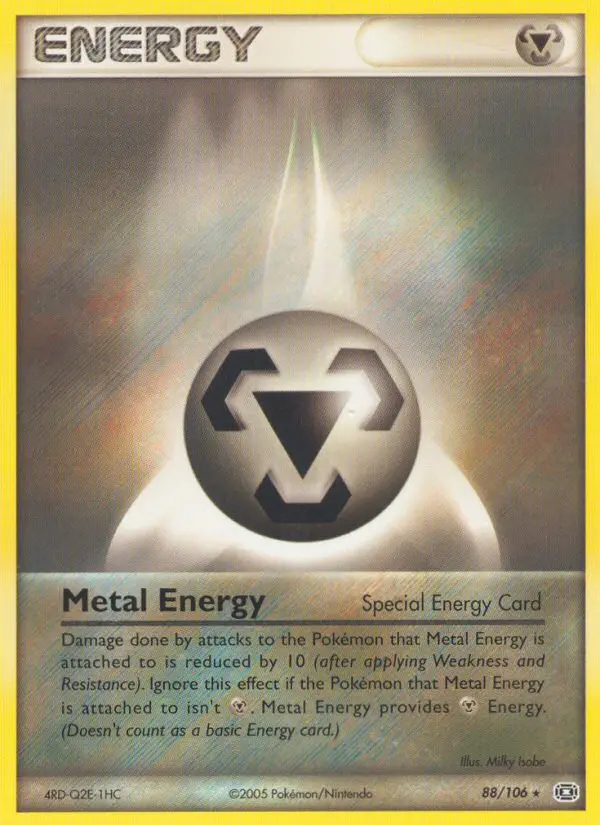 Metal Energy, Pokémon card