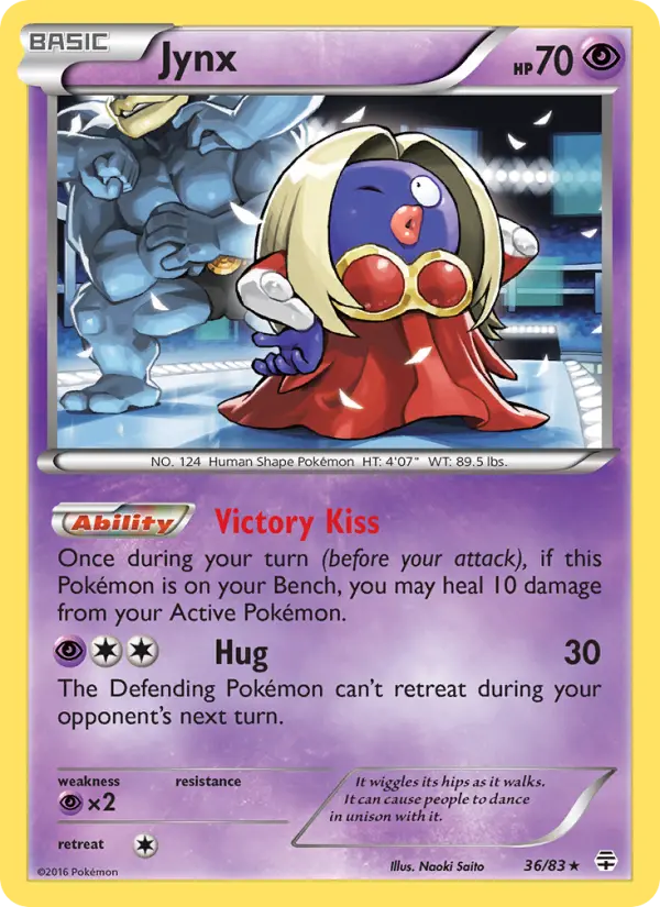 Jynx, Pokémon card