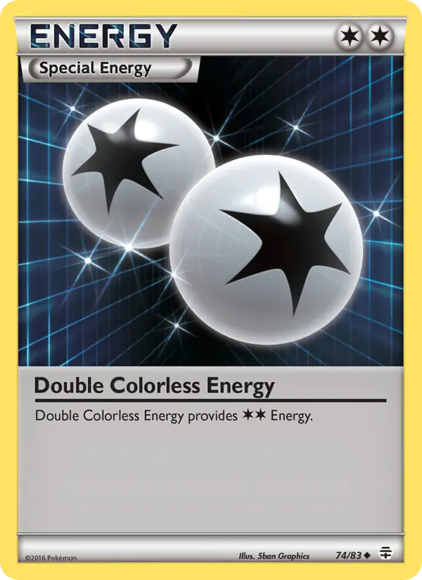 Double Colorless Energy, Pokémon card