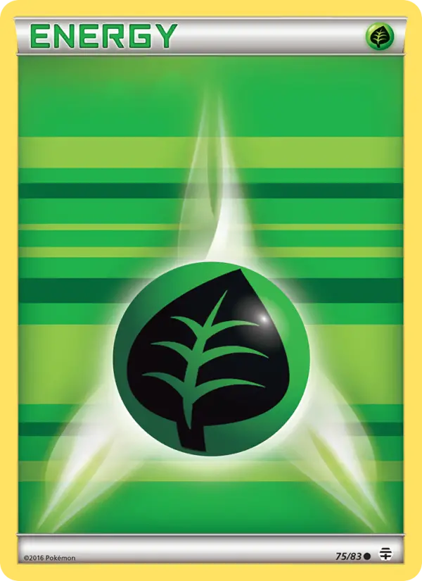 Grass Energy, Pokémon card