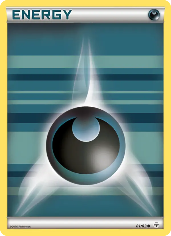 Darkness Energy, Pokémon card