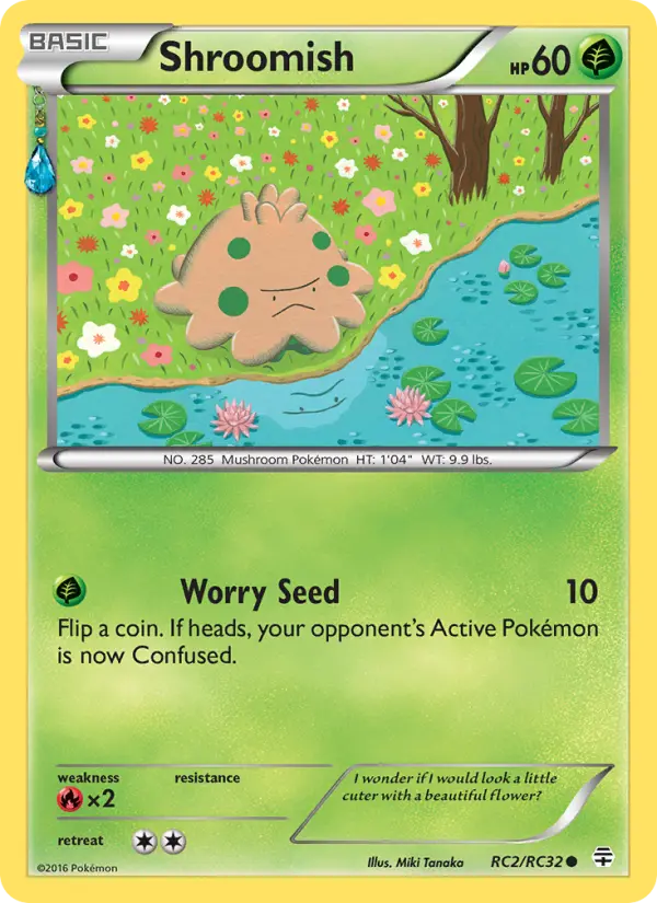 Shroomish, Pokémon card