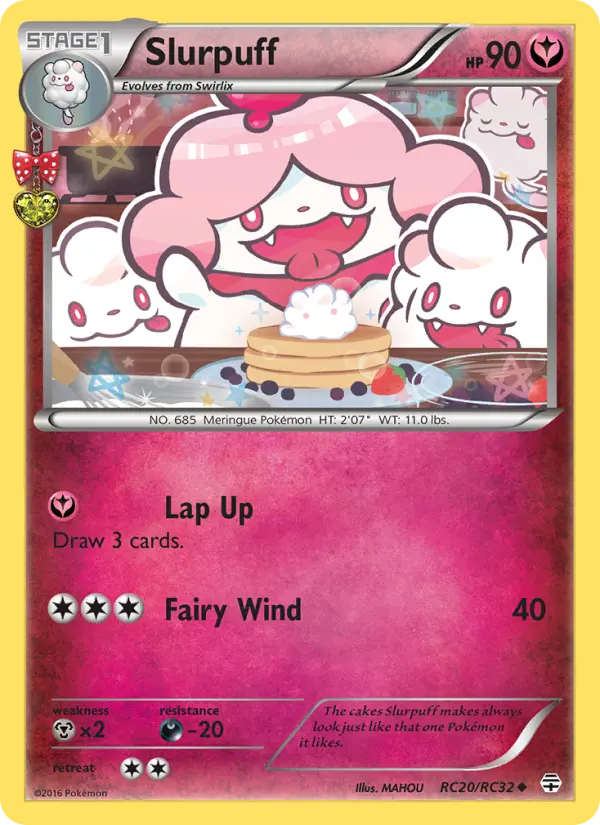 Slurpuff, Pokémon card