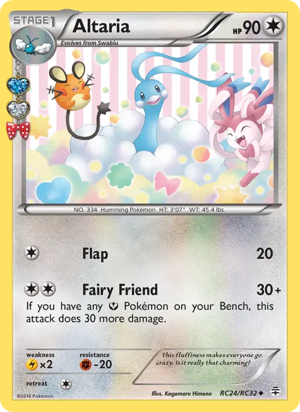 Altaria, Pokémon card