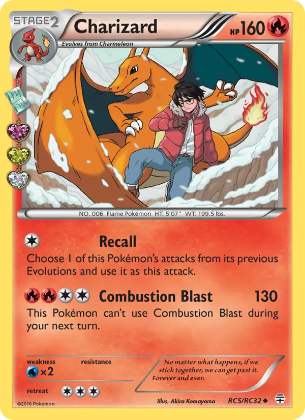 Charizard, Pokémon card