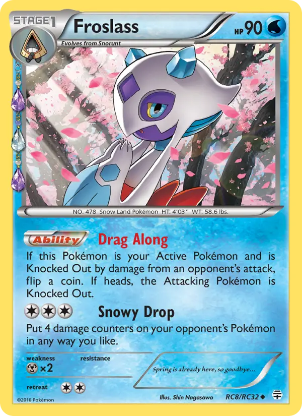 Froslass, Pokémon card