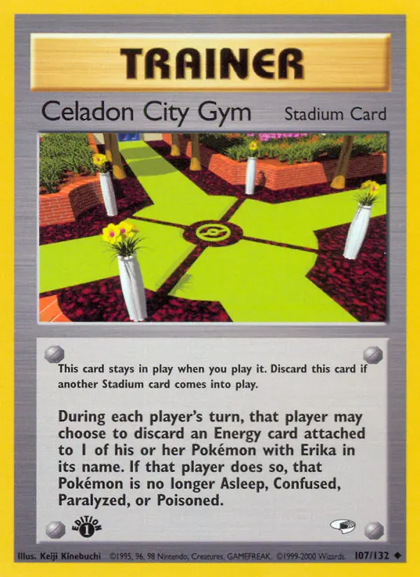 Celadon City Gym, Pokémon card