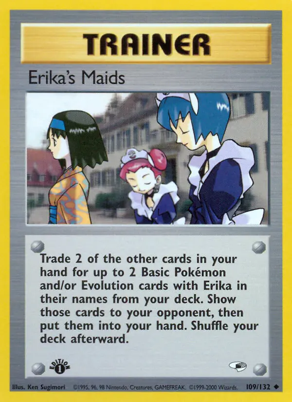 Erika's Maids, Pokémon card