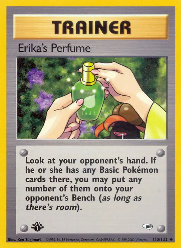 Erika's Perfume, Pokémon card