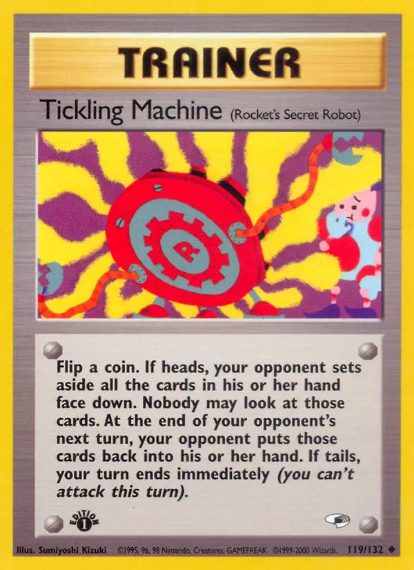 Tickling Machine, Pokémon card