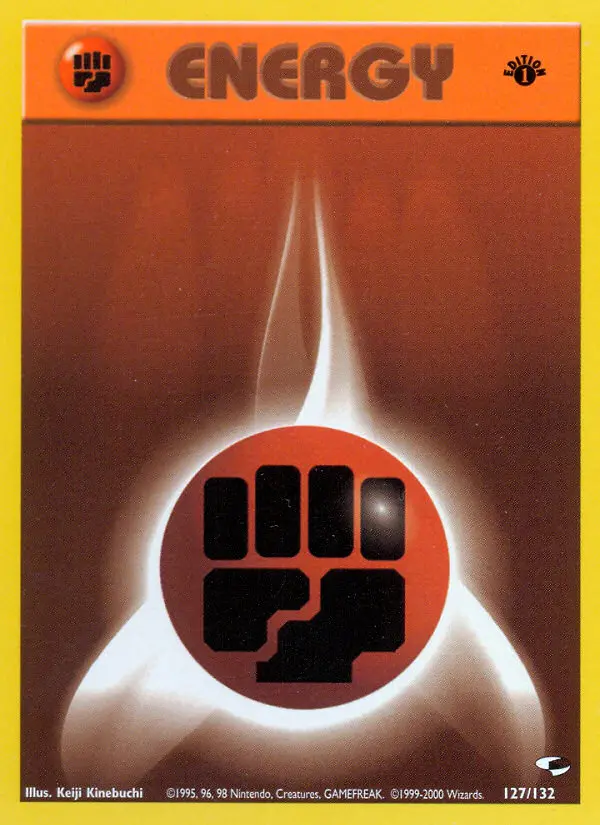 Fighting Energy, Pokémon card
